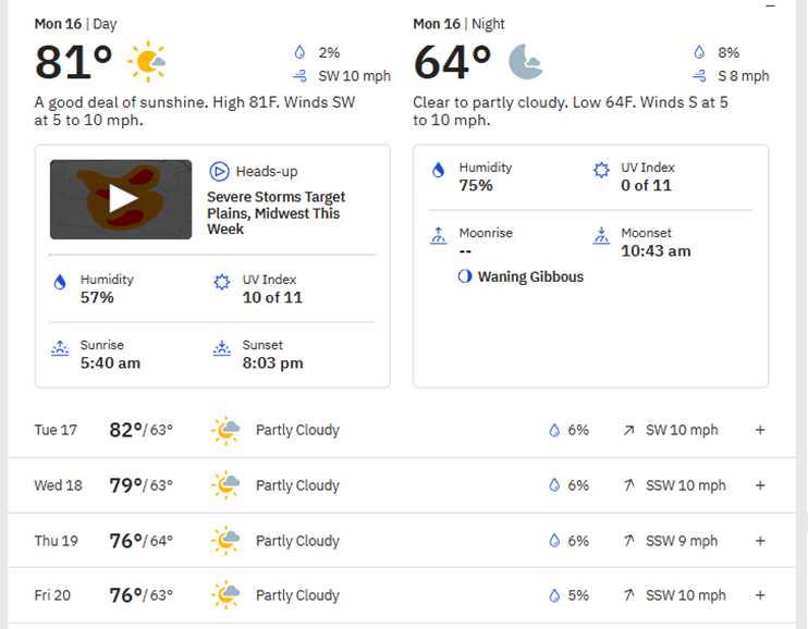 heat excessive heat June 16-17, 2025